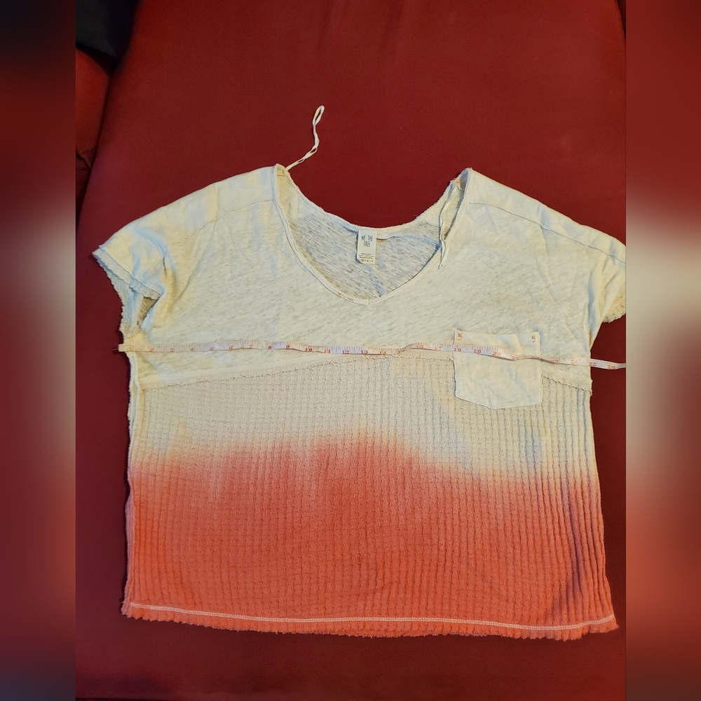 We The Free Oversized Short Sleeve Ombre Tee. Small